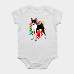 Basenji Baby Bodysuit